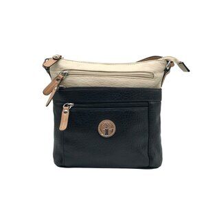 Giani Bernini Color Block Pebbled Crossbody Bag
